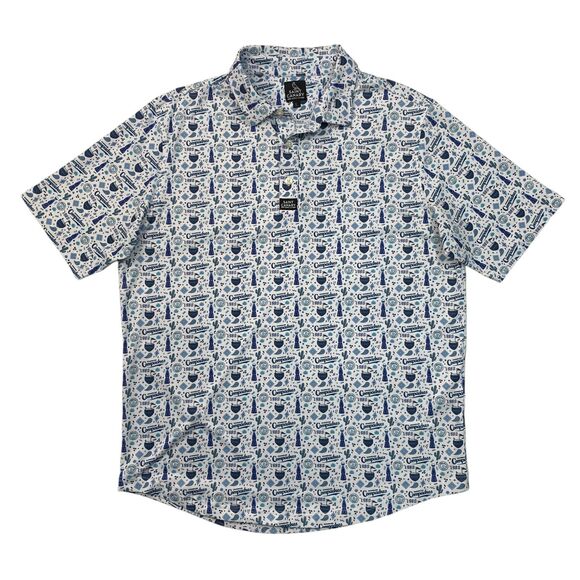 Saint Canary Supply Polo Shirt Mens L Large Chandler Compadres 1980 Arizona - Picture 1 of 10